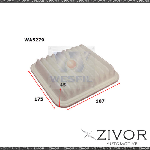 New WESFIL Air Filter For GEELY MK 1.5L 01/11-on - WA5279