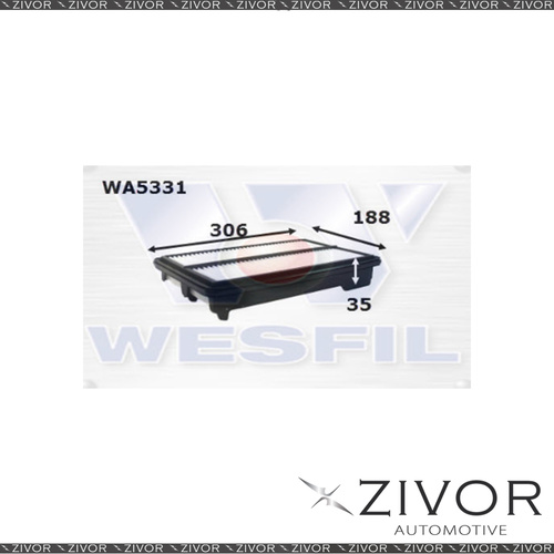 New Wesfil Air Filter For Honda Accord 3.5L V6 06/13-on - WA5331