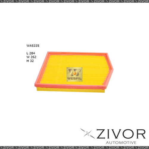 Wesfil Air Filter For BMW 335i 3.0L 04/10-on - WA5335 *By Zivor*