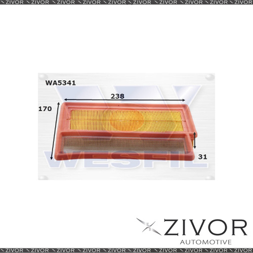 New Wesfil Air Filter For Fiat 500 1.4L 03/11-on - WA5341