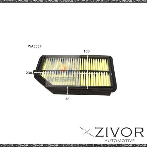 New WESFIL Air Filter For Honda Jazz 1.5L 07/14-on - WA5357