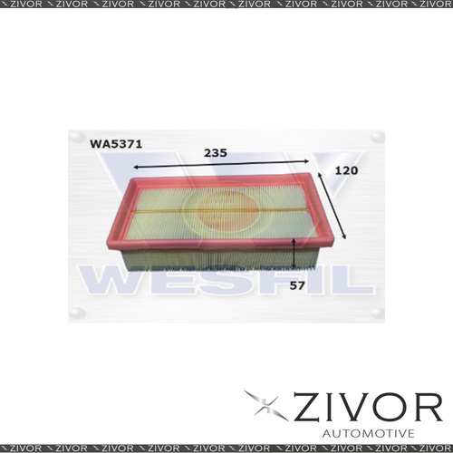 New Wesfil Air Filter For Citroen C3 1.2L 09/13-on - WA5371