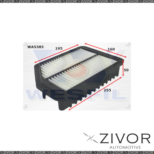 Wesfil Air Filter For Hyundai Elantra 1.8L 06/11-01/16 -  WA5385  *By Zivor*