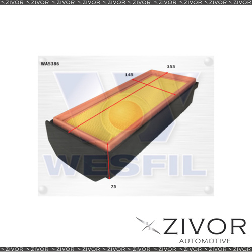 Wesfil Air Filter For BMW 730D 3.0L 10/12-10/15 - WA5386 