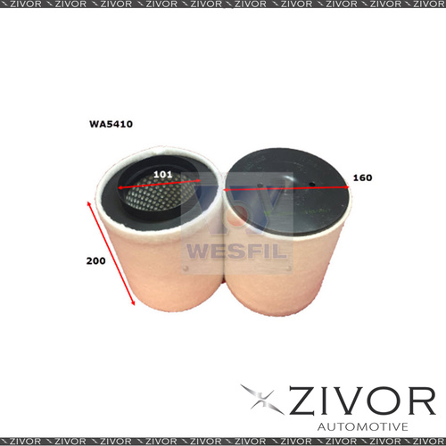 Wesfil Air Filter For Audi A8 4.2L V8 TDi 05/14-on - WA5410 *By Zivor*