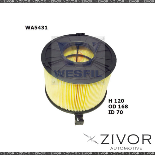 New Wesfil Air Filter For Audi A4 2.0L TFSi 10/15-on - WA5431