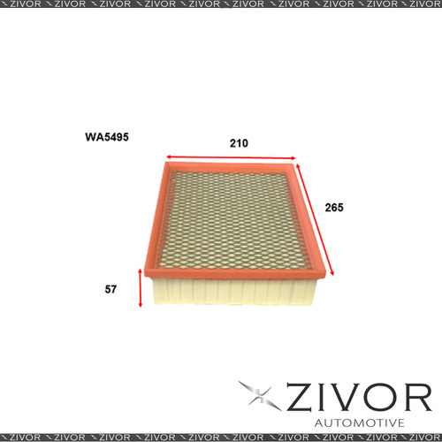 New WESFIL Air Filter For JMC Vigus 2.4L TD 03/15-on - WA5495