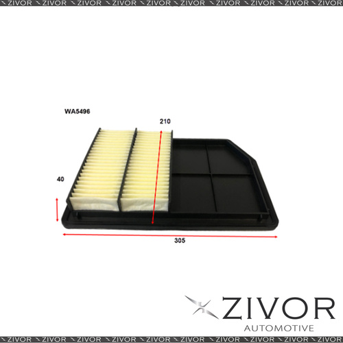 New Wesfil Air Filter For Mitsubishi Outlander 2.0L 01/15-on - WA5496