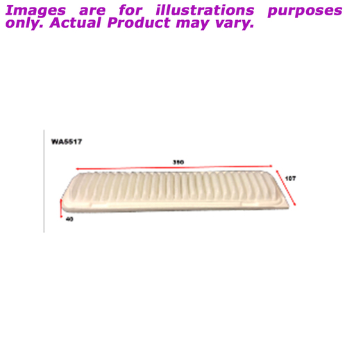 New WESFIL Air Filter For Toyota Alphard 2.4L WA5517