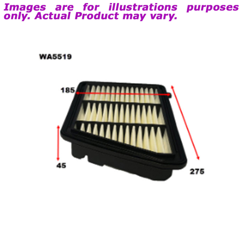 New WESFIL Air Filter For Honda CRV 2.0L WA5519