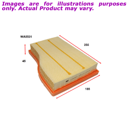New WESFIL Air Filter For Mercedes Benz GLA200 1.3L WA5531