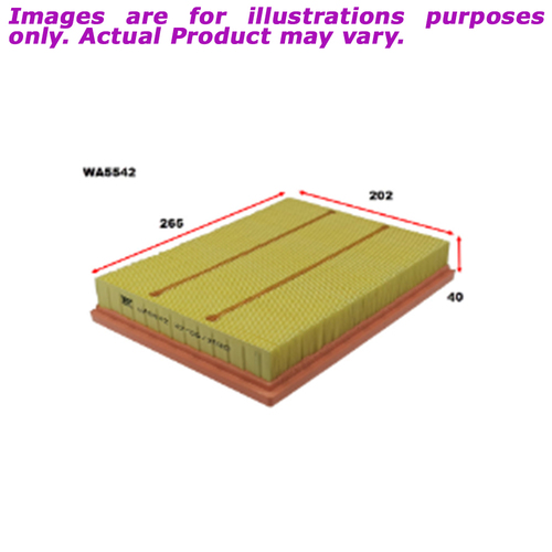 New WESFIL Air Filter For Ford Focus 1.5L WA5542