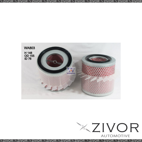 Wesfil Air Filter For Ford Econovan 1.8L 05/84-05/97 - WA803 *By Zivor*