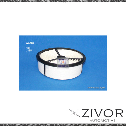 Wesfil Air Filter For Toyota Town-Ace 2.0L 04/92-01/97 - WA820 *By Zivor*