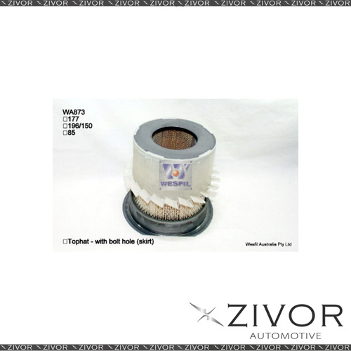 New Wesfil Air Filter For Holden Jackaroo 2.8L TD 07/88-04/92 - WA873
