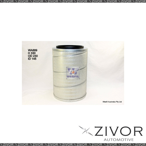 Wesfil Air Filter For Hino Ranger 7 - GD1J 8.0L TD 1996-2002 - WA889  *By Zivor*