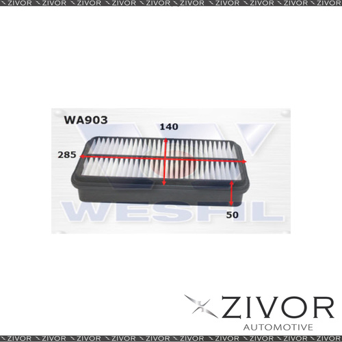 New WESFIL Air Filter For Suzuki Vitara 1.6L 08/91-04/00 - WA903