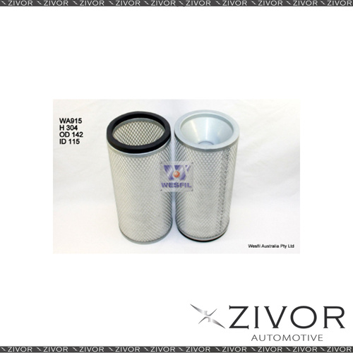 Wesfil Air Filter For Nissan UD CMF88 6.9L TD 1992-1996 -  WA915  *By Zivor*