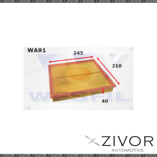 Wesfil Air Filter For Daewoo Espero 2.0L 1994-1997 - WA918 *By Zivor*