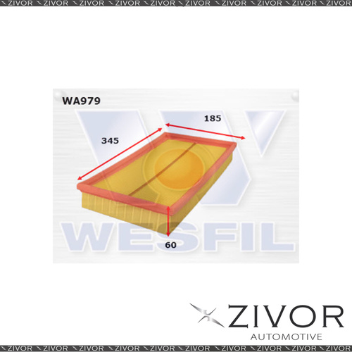 New WESFIL Air Filter For Volvo V70 2.4L 02/97-08/00 - WA979