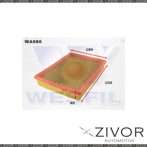 New WESFIL Air Filter For Ford Taurus 3.0L V6 03/96-1998 - WA986