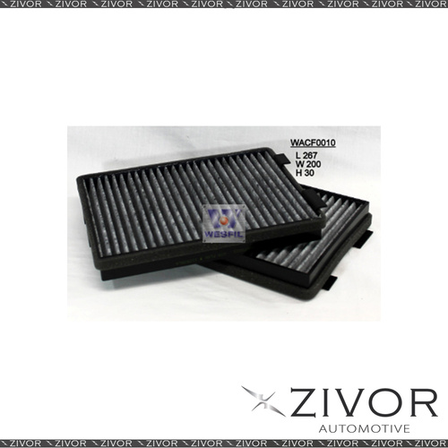 WESFIL CABIN Filter For BMW 535i 3.5L V8 09/98-10/03 -WACF0010* By Zivor*