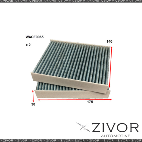 New WESFIL CABIN Filter For Alfa Romeo 147 1.9L JTD 01/06-01/11 -WACF0065