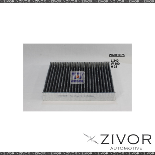 WESFIL CABIN Filter For Ford Fiesta 2.0L 06/07-12/08 -WACF0075