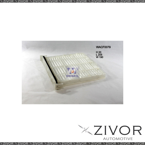 WESFIL CABIN Filter For Suzuki Liana 1.6L 10/01-02/04 -WACF0079