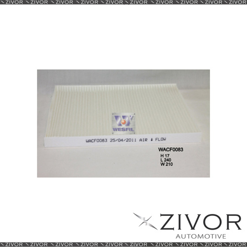New WESFIL CABIN Filter For Kia Sorento 3.5L V6 01/06-05/08 -WACF0083