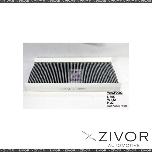 WESFIL CABIN Filter For Mercedes Benz A150 1.5L 05/05-07/07 -WACF0092* By Zivor*