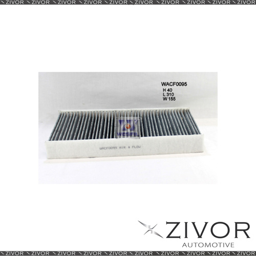 WESFIL CABIN Filter For Peugeot 407 3.0L V6 09/04-08/09 -WACF0095* By Zivor*
