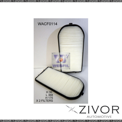 WESFIL CABIN Filter For BMW 735i 3.5L V8 08/96-12/00 -WACF0114* By Zivor*