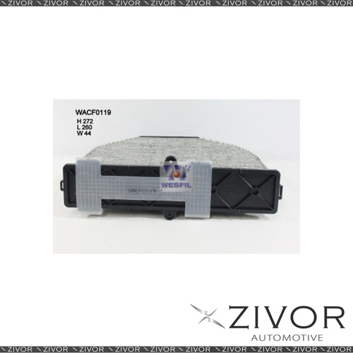 WESFIL CABIN Filter For Mercedes Benz C350 3.5L V6 07/11-on -WACF0119* By Zivor*