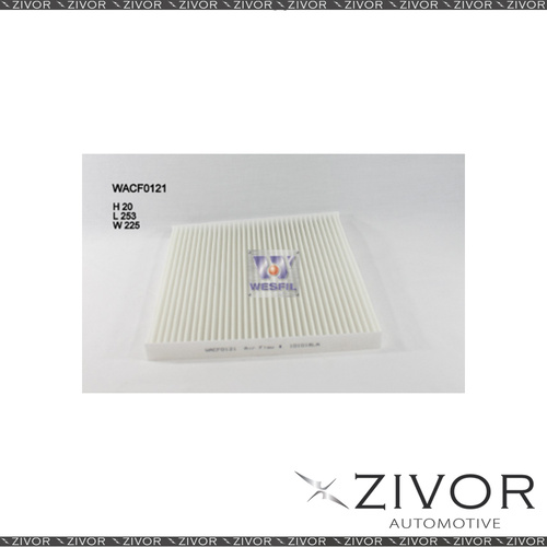WESFIL CABIN Filter For Hyundai i45 2.4L 05/10-01/13 -WACF0121