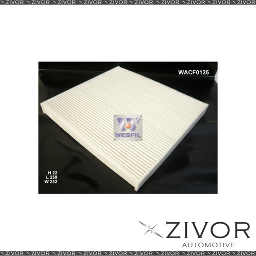 New WESFIL CABIN Filter For Fiat Ducato 2.3L JTD 02/12-10/14 -WACF0125