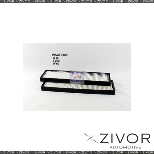 WESFIL CABIN Filter For Hyundai i20 1.4L 07/10-on -WACF0129* By Zivor*