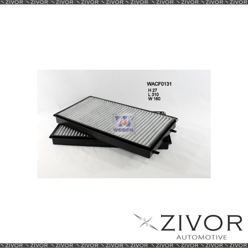 WESFIL CABIN Filter For BMW 730D 3.0L 09/04-07/08 -WACF0131* By Zivor*