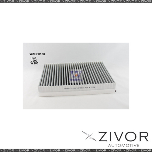 WESFIL CABIN Filter For Jaguar XJ8 4.2L V8 07/03-03/10 -WACF0133* By Zivor*