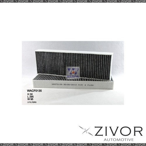 WESFIL CABIN Filter For Honda Accord 3.0L V6 01/99-2003 -WACF0135* By Zivor*