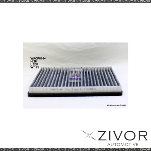 WESFIL CABIN Filter For Volvo C70 2.4L 09/99-12/02 -WACF0144* By Zivor*