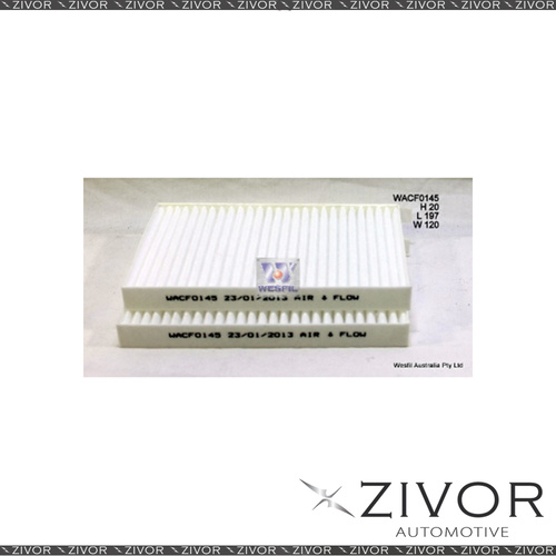 New WESFIL CABIN Filter For Hyundai Tucson 2.0L CRDi 01/06-01/10 -WACF0145