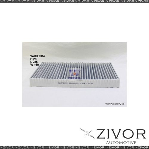WESFIL CABIN Filter For Iveco Daily 3.0L TD 2005-04/07 -WACF0157* By Zivor*