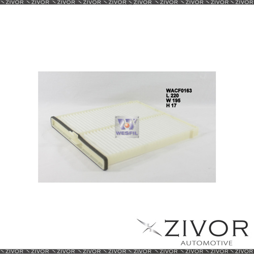 WESFIL CABIN Filter For Mazda 3 2.0L 07/16-01/19 -WACF0163* By Zivor*
