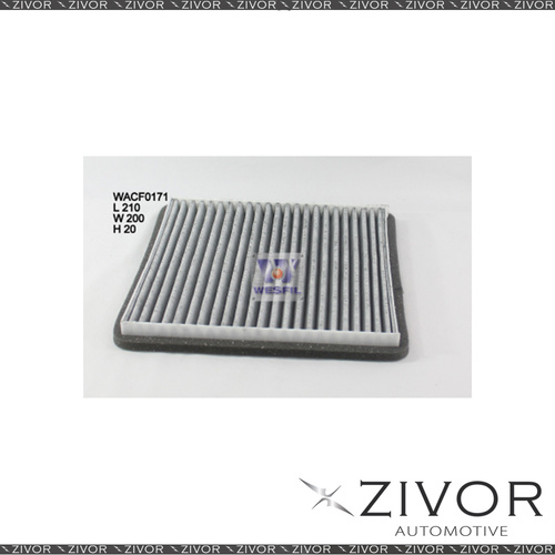 New WESFIL CABIN Filter For Holden Barina Spark 1.2L 10/10-03/16 -WACF0171