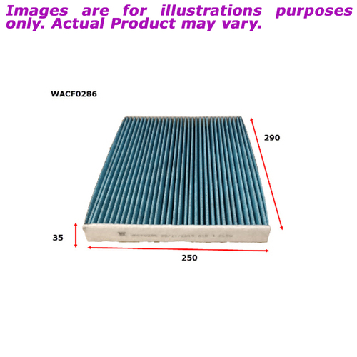 New WESFIL Cabin Filter For Volvo XC40 2.0L D4 WACF0286