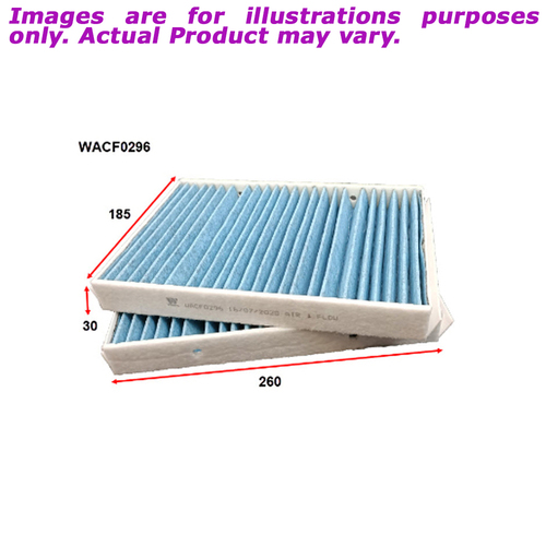 New WESFIL Cabin Filter For Mercedes Benz S63 AMG 4.0L V8 WACF0296