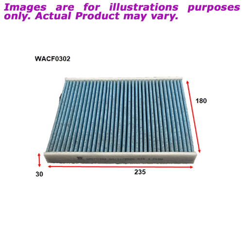 New WESFIL Cabin Filter For Lexus LC500H 3.5L V6 WACF0302
