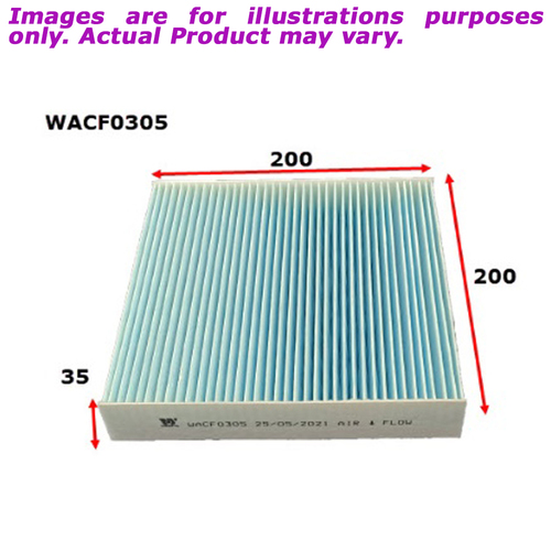 New WESFIL Cabin Filter For Ssangyong Korando 1.6L TD WACF0305