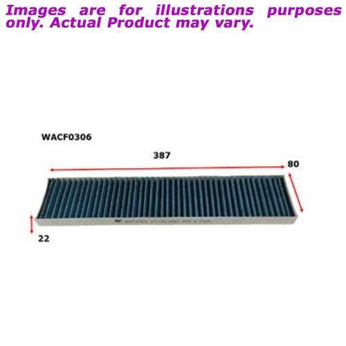 New WESFIL Cabin Filter For MG MG6 1.8L WACF0306